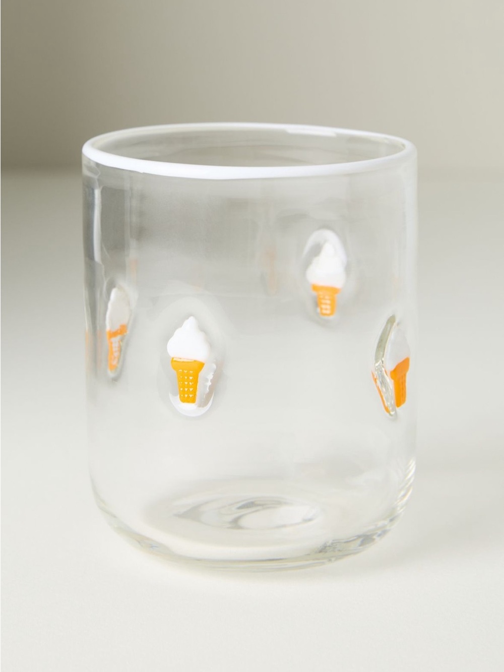 Anthropologie Icon Juice Glass (ice cream)